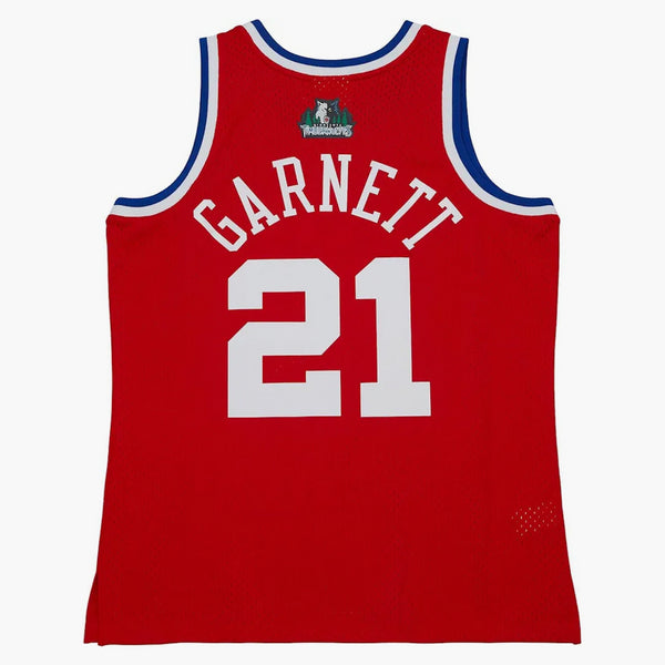 Mitchell & Ness Kevin Garnett All Star West 2003-04 Swingman Nba Jersey Red