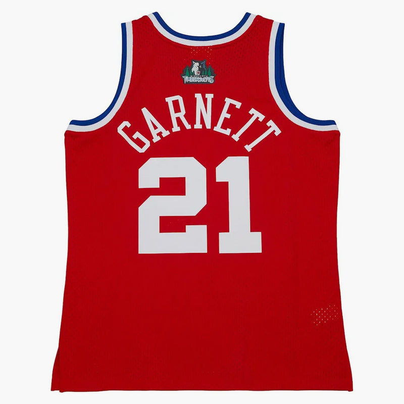 Mitchell & Ness Kevin Garnett All Star West 2003-04 Swingman NBA Jersey Red Red