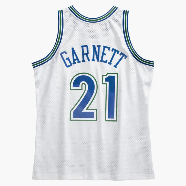 Mitchell i Ness Kevin Garnett Minnesota Timberwolves 1995-96 Swingman Jersey White