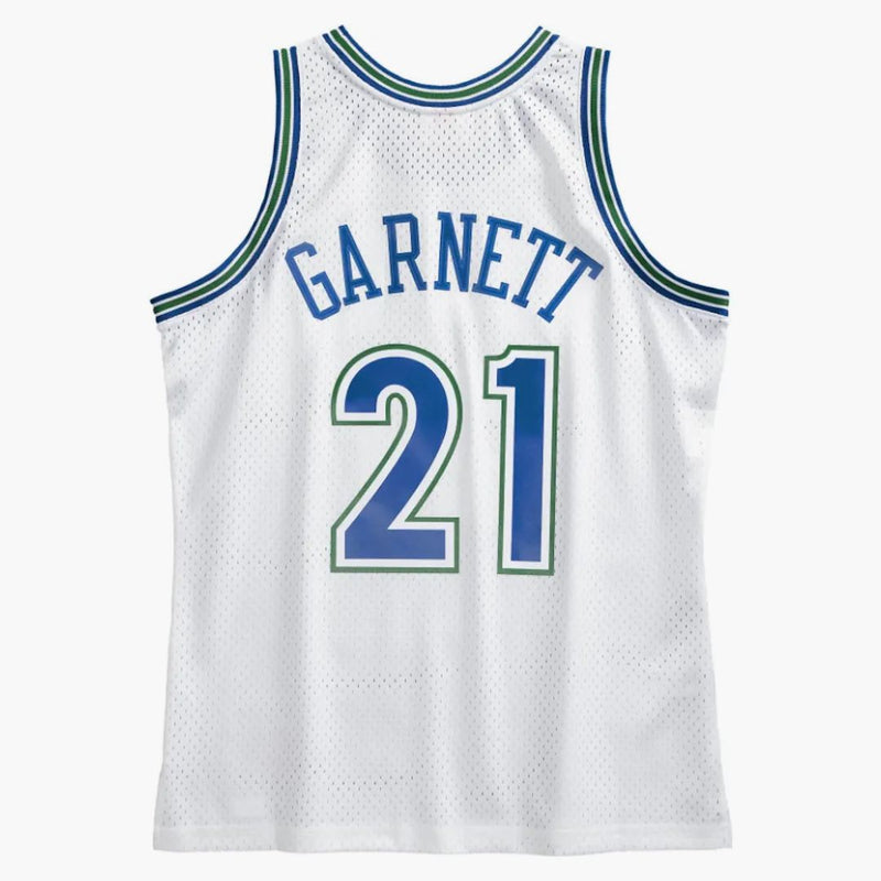 Mitchell i Ness Kevin Garnett Minnesota Timberwolves 1995-96 Swingman Jersey White
