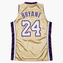 Mitchell & Ness Kobe Bryant Hof NBA Authentic Jersey Gold