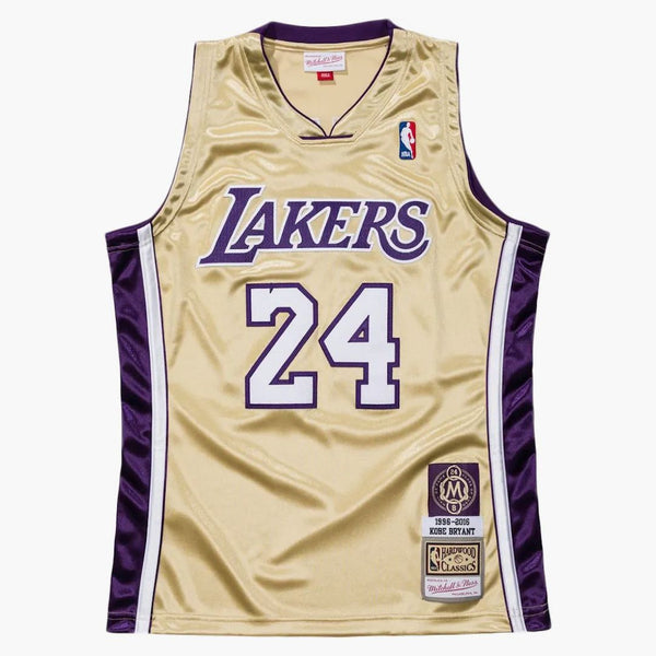Mitchell & Ness Kobe Bryant Hof Nba Authentic Jersey Gold