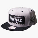 Mitchell & Ness Los Angeles Kings Sta3 Wool Snapback Cap Silver/Black