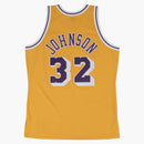 Mitchell & Ness Los Angeles Lakers Home 1984-85 Magic Johnson Swingman Jersey Light Gold