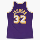 Mitchell & Ness Los Angeles Lakers Road 1984-85 Magic Johnson Swingman Jersey Purple