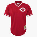 Mitchell & Ness MLB Kids Cincinnati Reds Johnny Bench 1983 Authentic Mesh Bp Jersey Scarlet Red