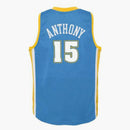 Mitchell & Ness NBA Niños Denver Nuggets Carmelo Anthony 2003-04 Swingman Road Jersey Royal