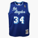 Mitchell & Ness NBA Kids Los Angeles Lakers Shaquille O'Neal 1996-97 Swingman Alternate Jersey Blue