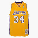 Mitchell & Ness NBA Kids Los Angeles Lakers Shaquille O'Neal 1999-00 Swingman Home Jersey Light Gold