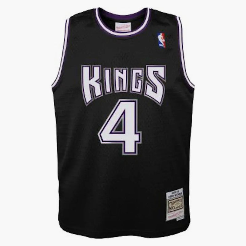 Mitchell & Ness NBA Kids Sacramento Kings Chris Webber 2000-01 Swingman Road Jersey Black
