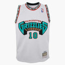 Mitchell & Ness NBA Kids Vancouver Grizzlies Mike Bibby 1998-99 Swingman Home Jersey White