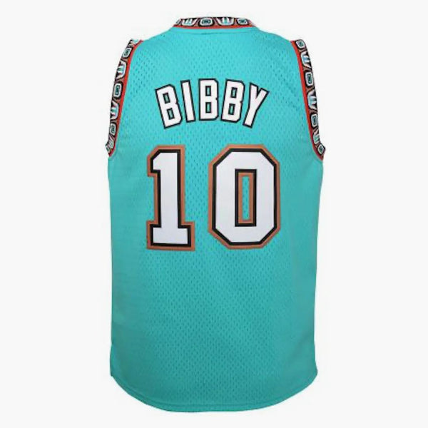 Mitchell & Ness Nba Kids Vancouver Grizzlies Mike Bibby 1998-99 Swingman Road Jersey Teal