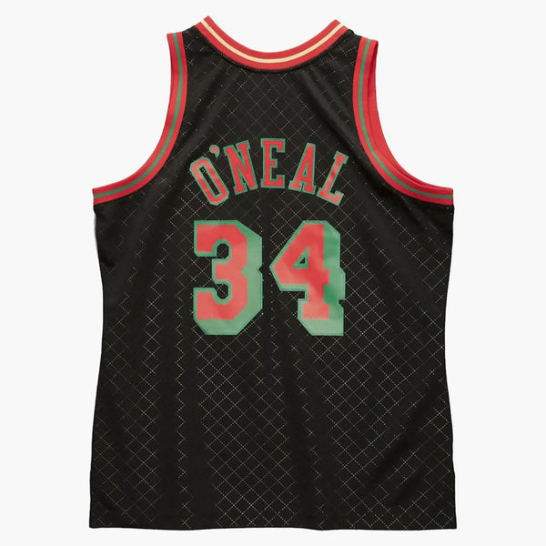 Mitchell & Ness Neapolitan Shaquille O'Neal Los Angeles Lakers 1996-97 Swingman Jersey Black