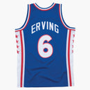Mitchell i Ness Philadelphia 76ers 1976-77 Julius Erving Swingman Jersey Royal