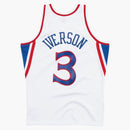 Mitchell & Ness Philadelphia 76ers Home 1996-97 Allen Iverson Swingman Jersey White