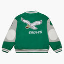 Mitchell i Ness Philadelphia Eagles Team Varsity Jacket Grey/Green