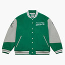 Mitchell i Ness Philadelphia Eagles Team Varsity Jacket Grey/Green