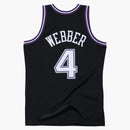Mitchell & Ness Sacramento Kings Road 2000-01 Chris Webber Swingman Jersey Black