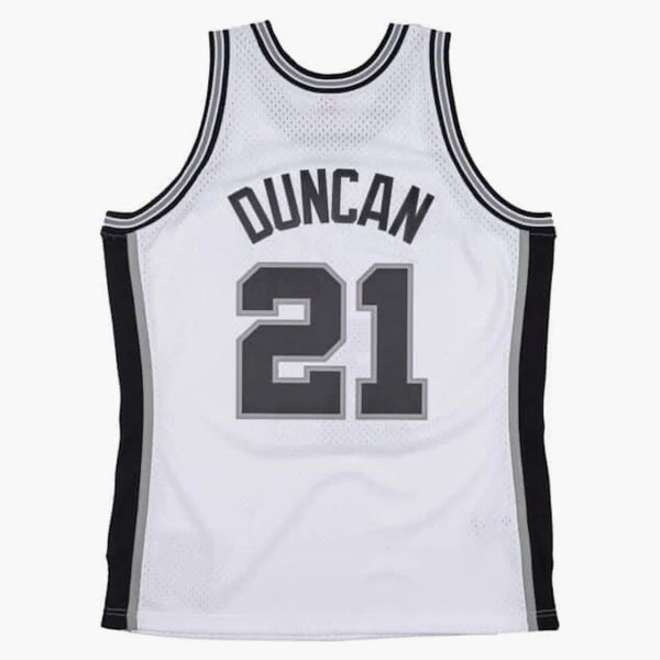 Mitchell & Ness Antonio Spurs 1998-99 Tim Duncan Swingman Jersey White