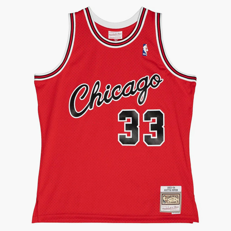 Mitchell & Ness Scottie Pippen Chicago Bulls Alternate 2003-04 NBA Jersey Red