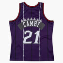 Mitchell y Ness Toronto Raptors 1998-99 Marcus Camby Swingman Jersey Purple