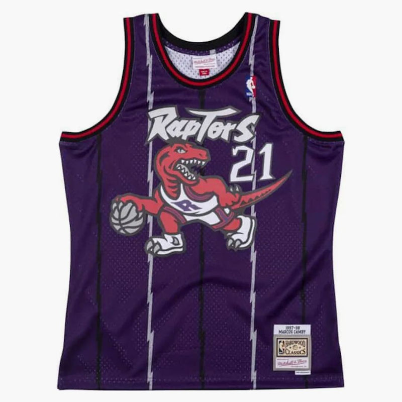 Mitchell & Ness Toronto Raptors 1998-99 Marcus Camby Swingman Jersey Purple