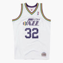 Mitchell & Ness Utah Jazz 1991-92 Karl Malone Swingman Jersey White