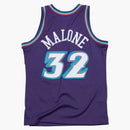 Mitchell & Ness Utah Jazz Road 1996-97 Karl Malone Swingman Jersey Purple