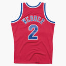 Mitchell & Ness Washington Bullets Road 1994-95 Chris Webber Swingman Jersey Scarlet