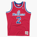 Mitchell & Ness Washington Bullets Road 1994-95 Chris Webber Swingman Jersey Scarlet