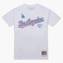 Mitchell & Ness X Blackpink Los Angeles Dodgers Tee White