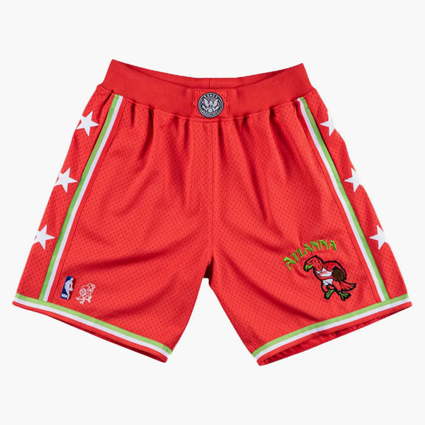 Mitchell & Ness x Future x Atlanta Hawks Shorts Shorts Red
