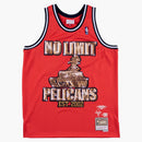 Mitchell & Ness X No Limit X New Orleans Pelicans Swingman Jersey Red
