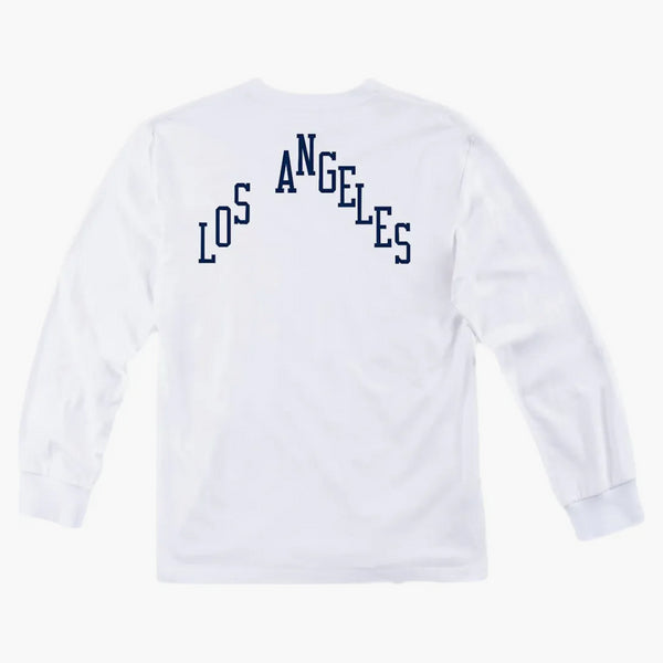 Mitchell & Ness x Schoolboy Q x Los Angeles Lakers Long Rleeve T-shirt White