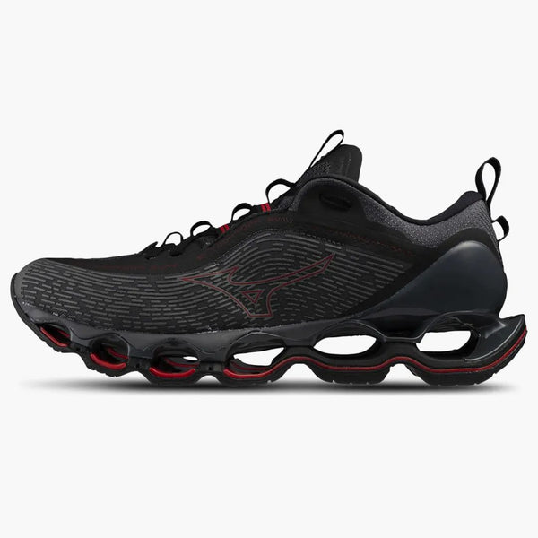 Mizuno Wave Prophecy 13 Dark Grey Red