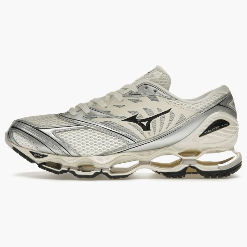 Mizuno Wave Prophecy Ls Pristine Black Silver