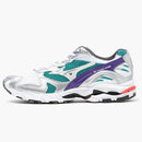Mizuno Wave Rider 10 White Silver Teal Purple