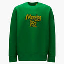 Moncler 1952 Logo Sweatshirt Green/yellow
