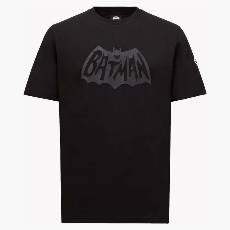 T-shirt logo Moncler Batman Black