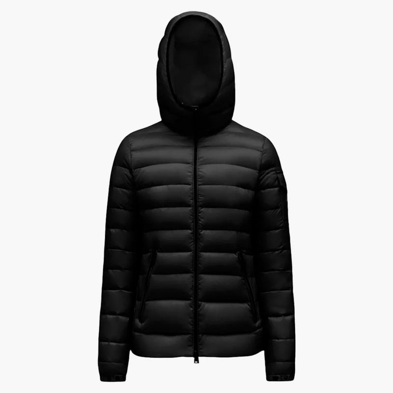 Moncler damskie klacze krótkie kurtka czarna