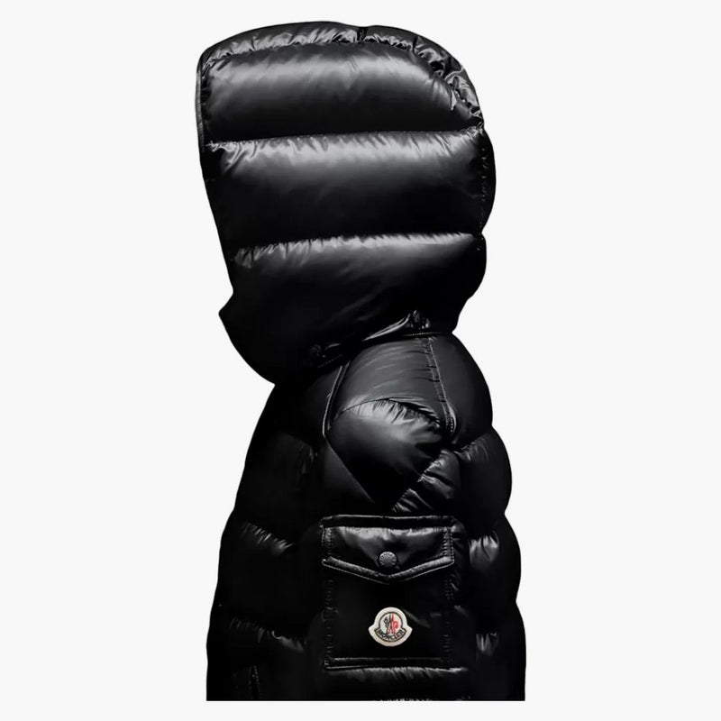 Moncler Boy's New Maya Short Down Kid's Jacket Black