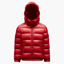 Moncler Boy's New Maya Short Down Kid's Jacket Red