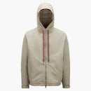 Moncler Cerou Corta chaqueta blanca suave