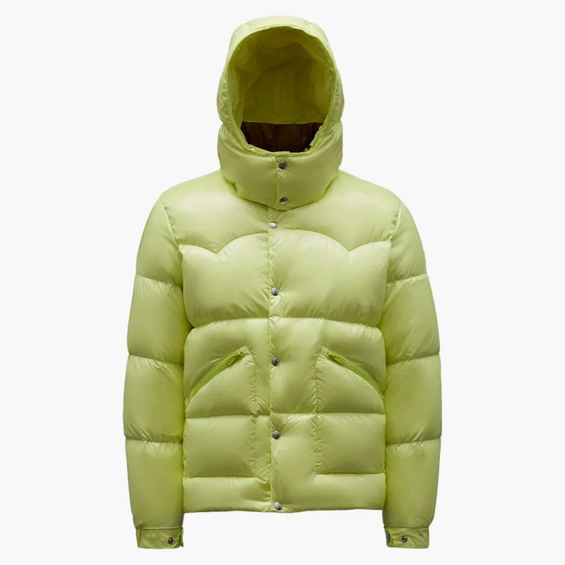 Moncler Coutard Short Down Jacket Cream Yellow