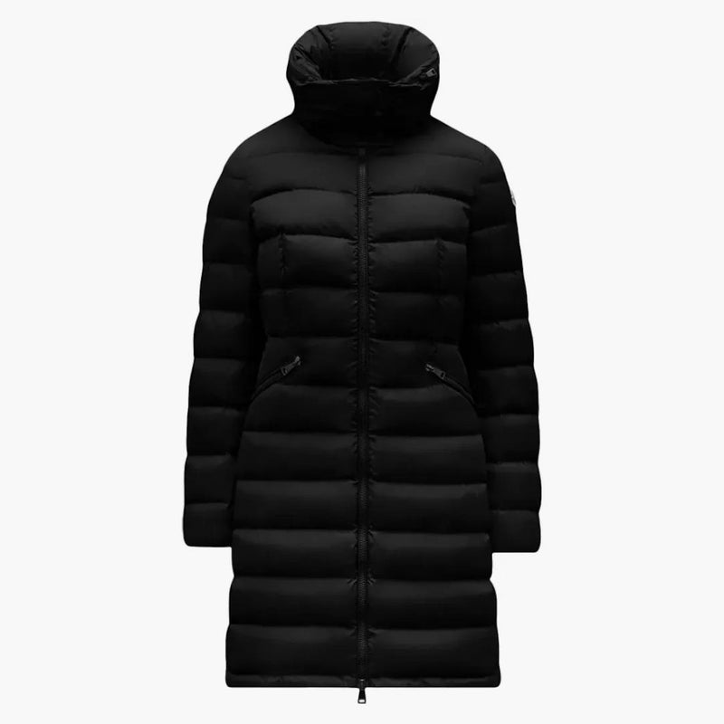 Moncler Women's Flammette Long Down Jacket Black