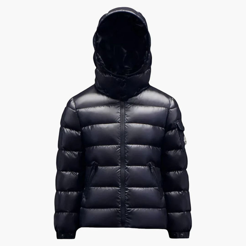 Blu di Moncler Girl Short Down Giacca per bambini Blue