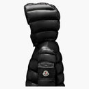 Moncler Girl's Moka Long Down Kid's Jacket Black