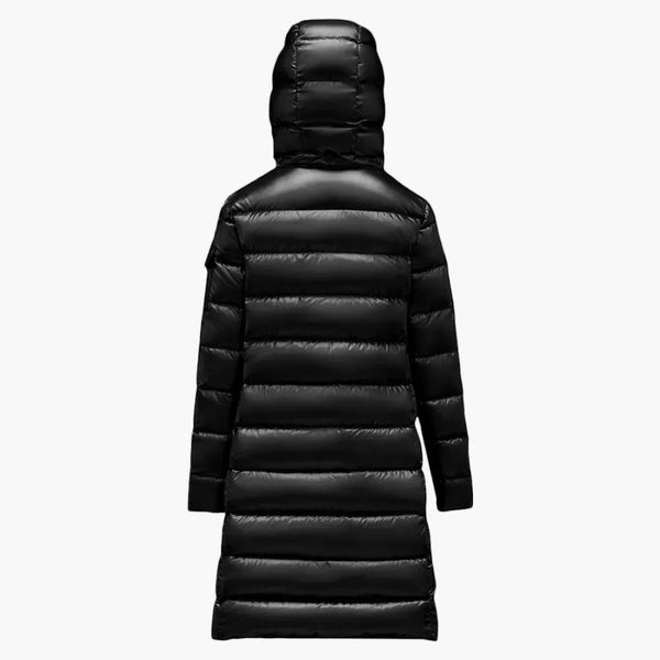 Moncler Girl's Moka Long Down Kid's Black
