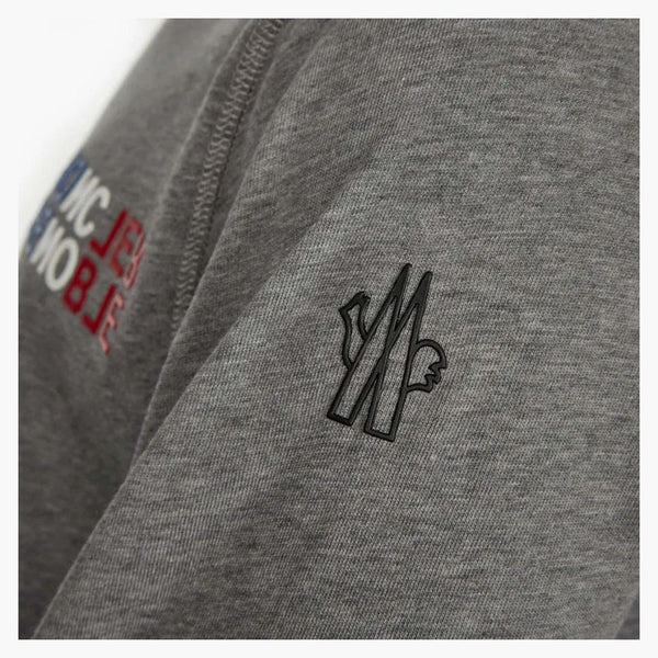 Moncler Grenoble Logo T-shirt grigio