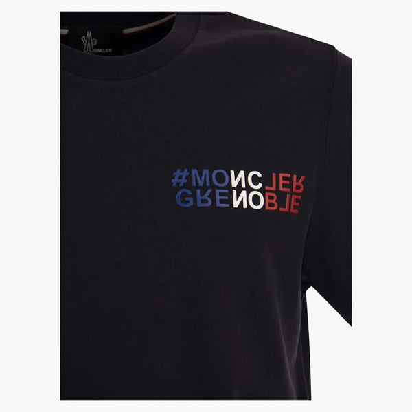 T-shirt Moncler Grenoble Logo Navy